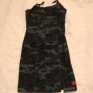 New jean camouflage dress